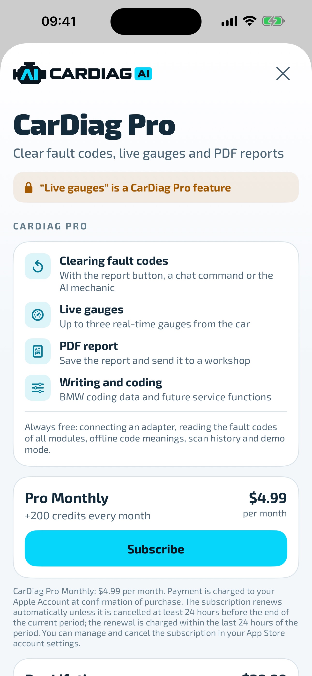 Screenshot 6 of CarDiag AI: OBD2 Scanner