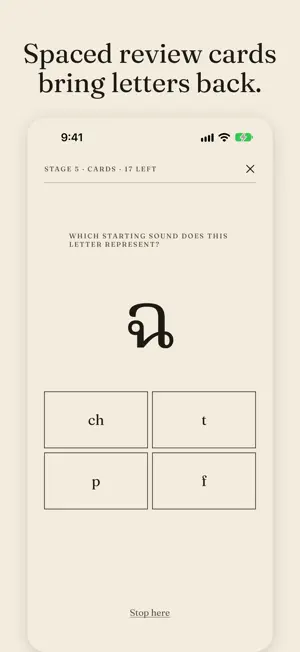 Thai Alphabet: Read Thai screenshot 3