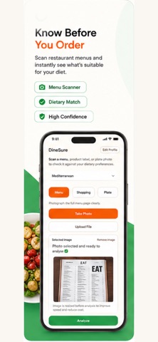 DineSure Scanner screenshot