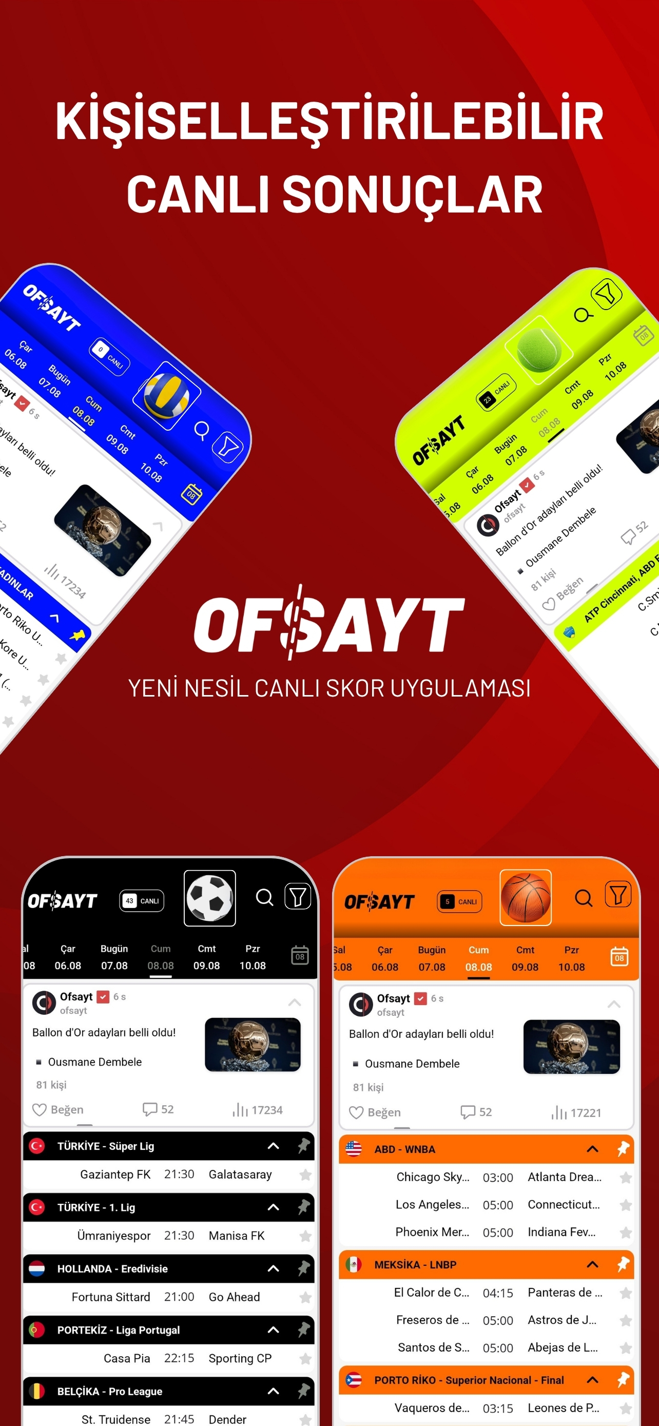 Ofsayt Canlı Skor