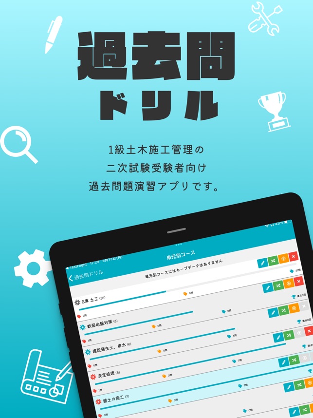 1級土木　1次＋２次　DVD+テキスト+過去問(スマホ学習データ付） 1級土木施工管理技士 DVD+テキスト+過去問(スマホ学習データ付） 1