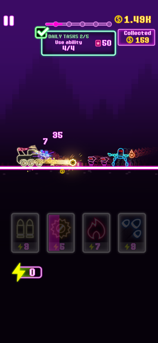 Neon Drive Screenshot 3 of 4