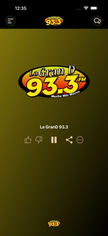 La Gran D 93.3 FM iPhone screenshot