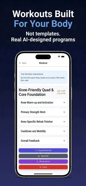 DeepFit AI Personal Trainer screenshot 2