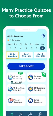 CompTIA A+ Exam Test Prep 2025 Screenshot 4 of 10