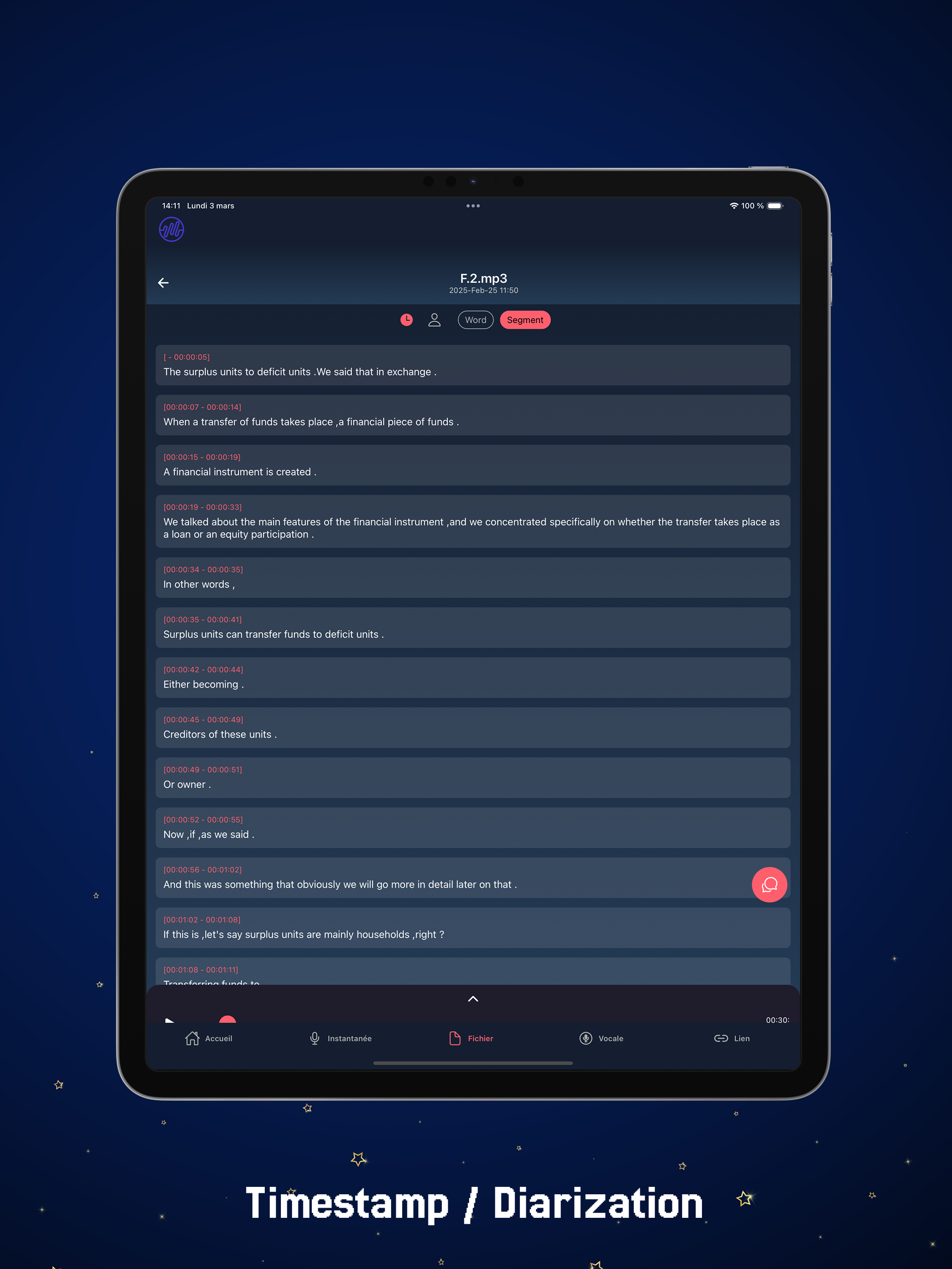 Transcripts | Audio to text