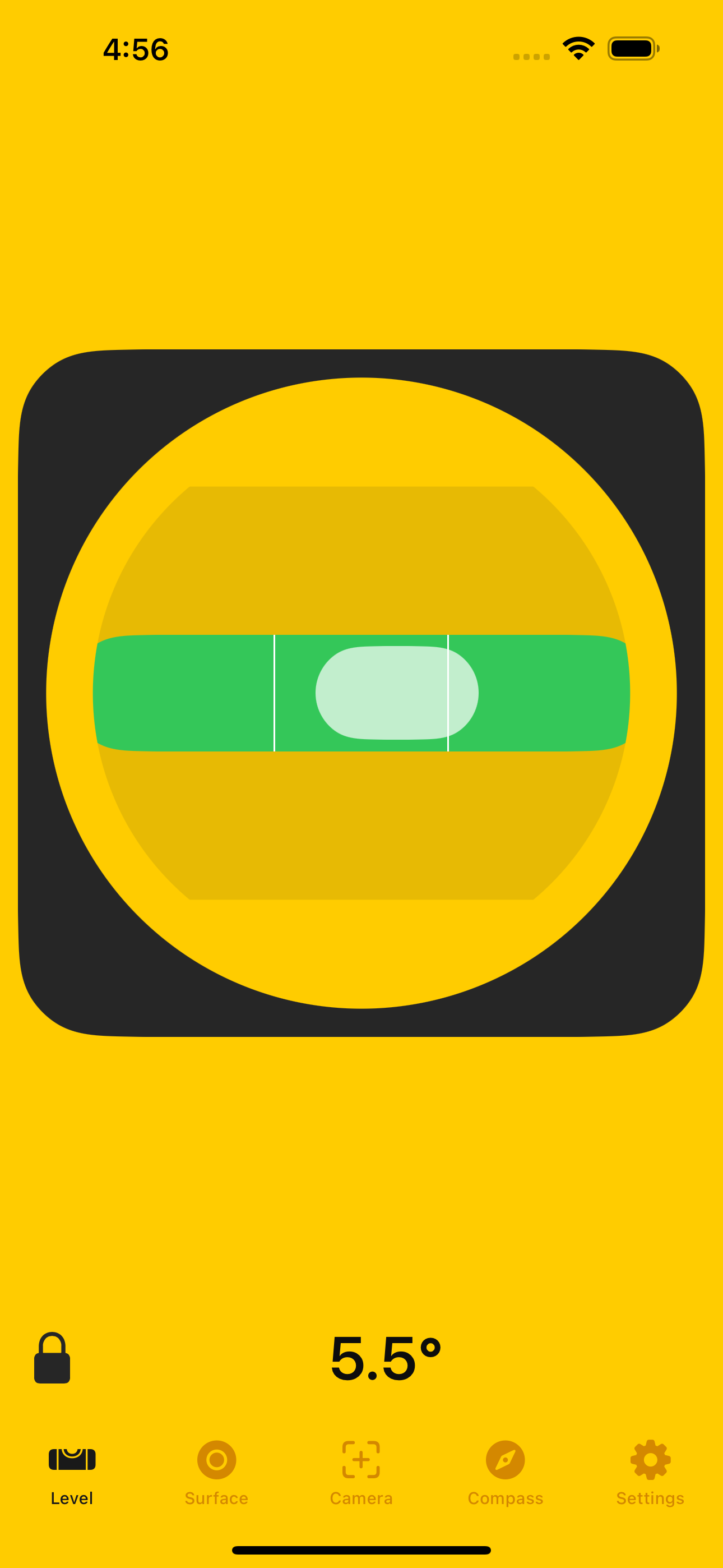 Bubble Level & Compass