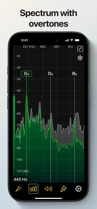UniTuner Pro - Stimmgerät screenshot 6 of 8
