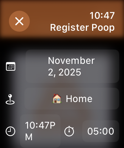 Happy Poop: Toilet Journal Log