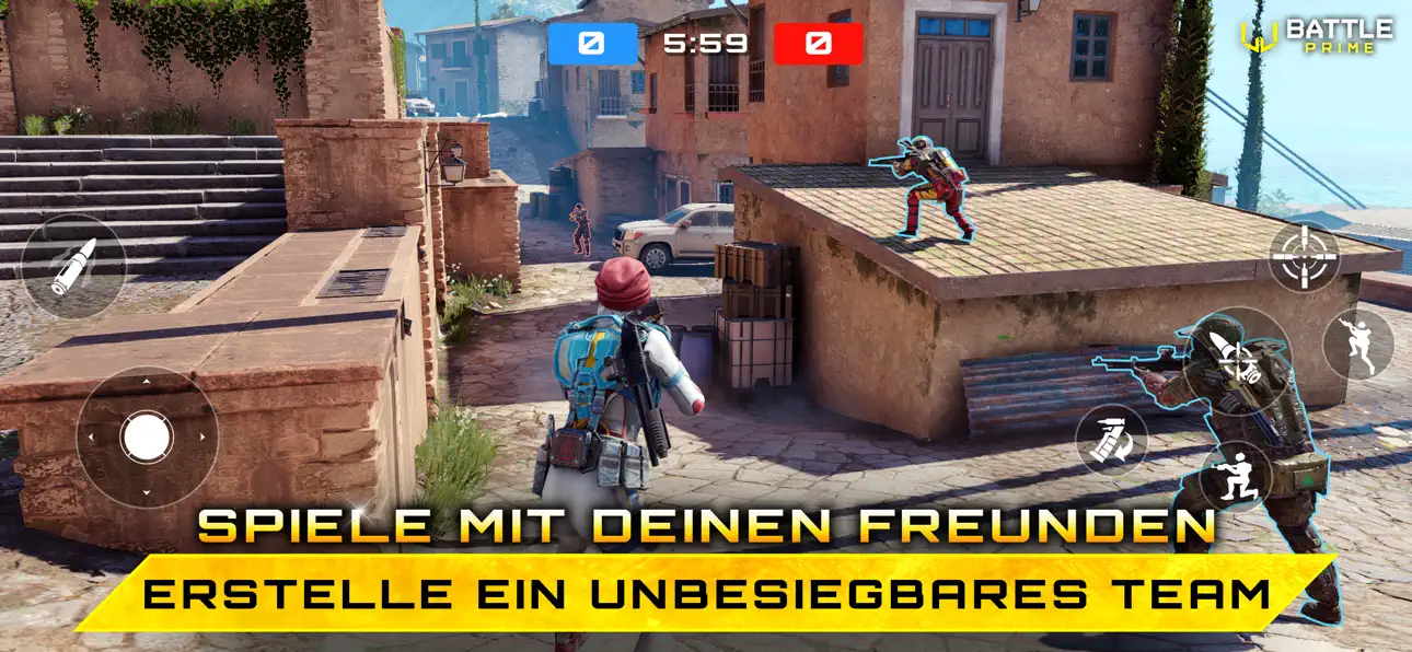 Battle Prime - Epic Modern FPS Hack screenshot 2 - iOS game interface