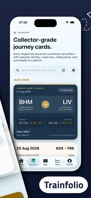 Trainfolio screenshot 2 of 5