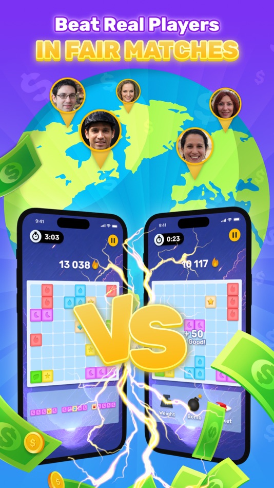 #4. Win Real Money: PlayOff Games (iOS) Podle: GORA GAMES ME FZ LLC