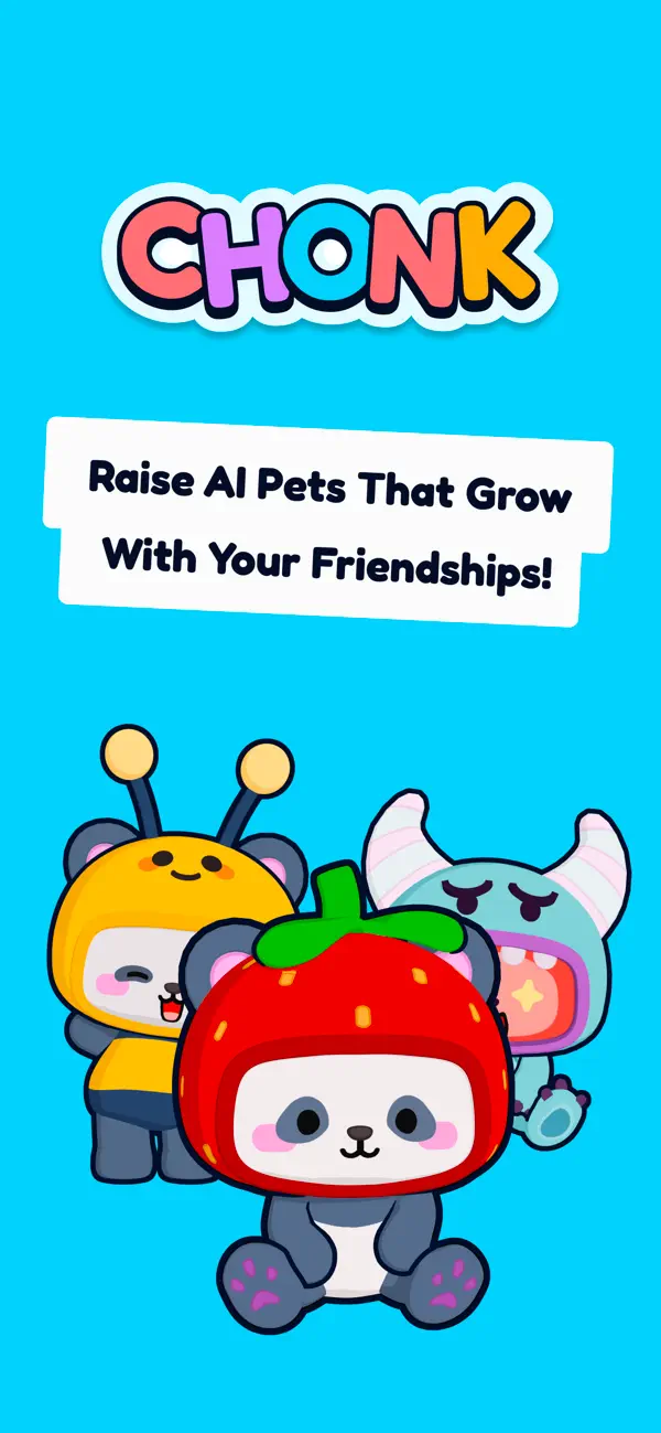 #1. Chonk: Raise Virtual Panda Pet (iOS) Por: Soba Studios, Inc.