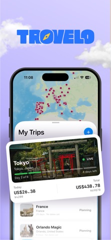 Trovelo: Private Trip Planner Screenshot 1 of 8
