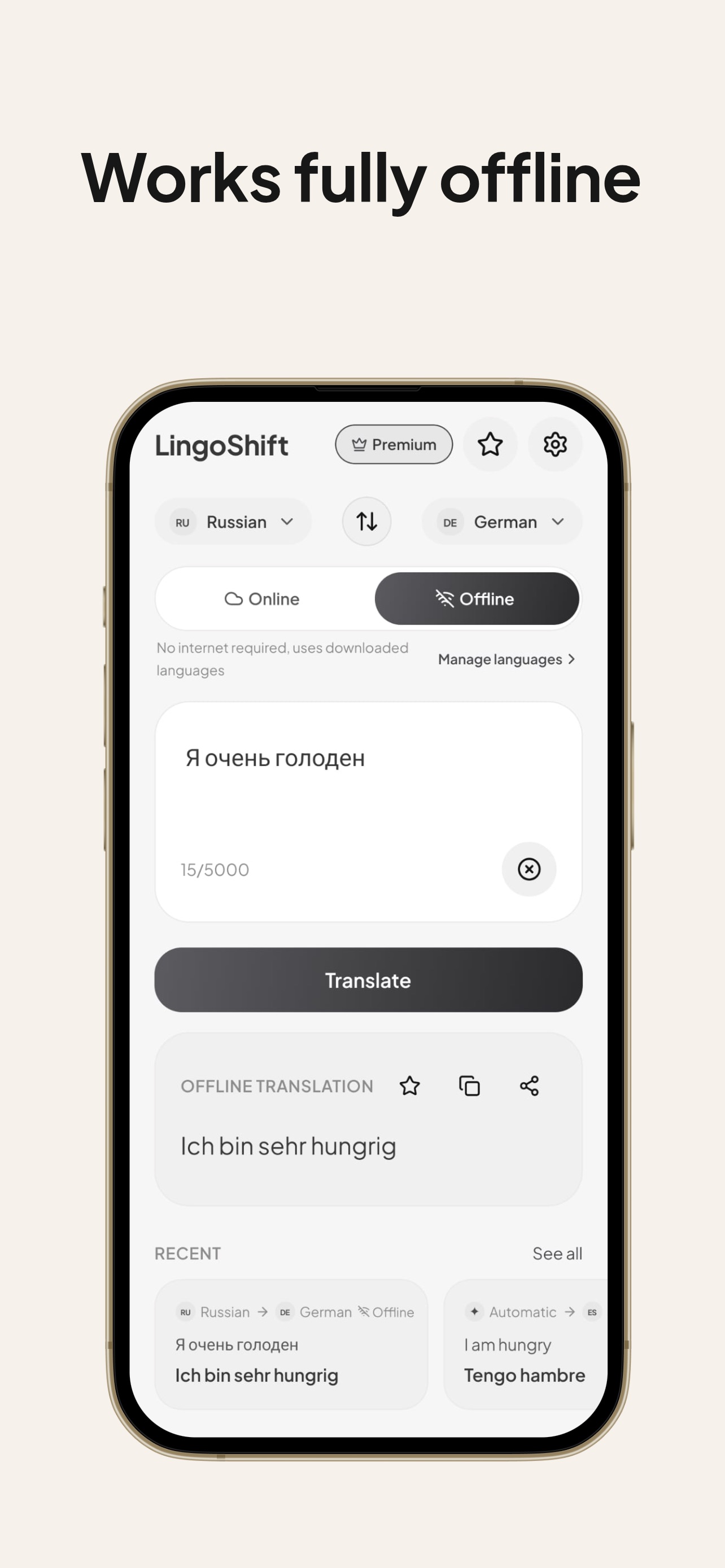 Screenshot 2 of LingoShift: AI Translator