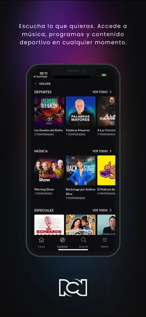 RCN Radio iPhone screenshot 2