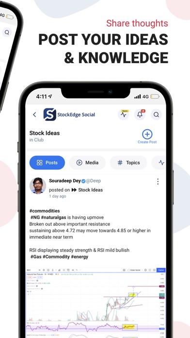 StockEdge Social Screenshot