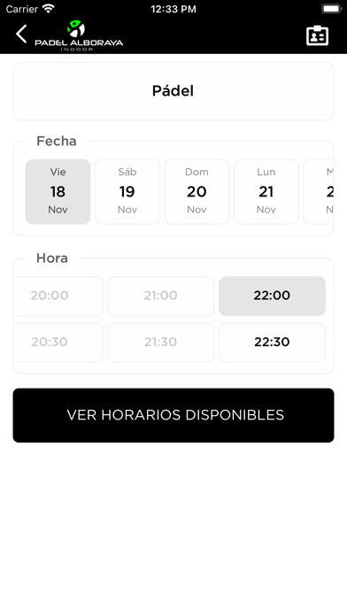 Padel Alboraya Indoor Screenshot