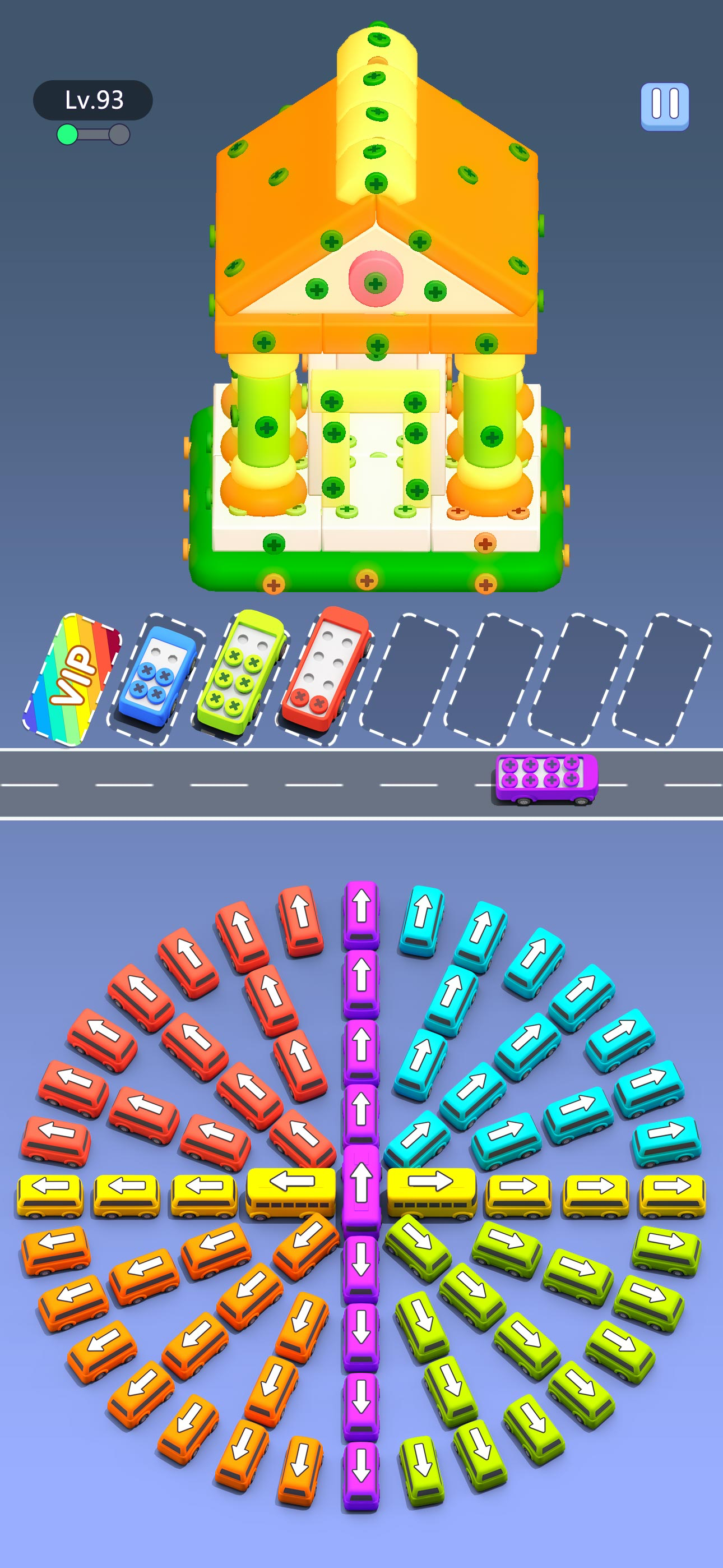 Screw Parking - Escape games