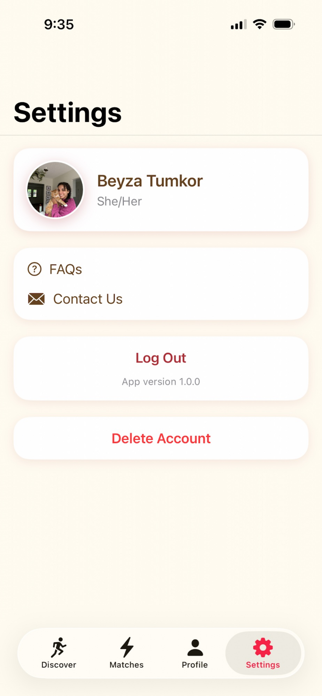 Running Buddy : Mobile App Screenshot 7 of 7