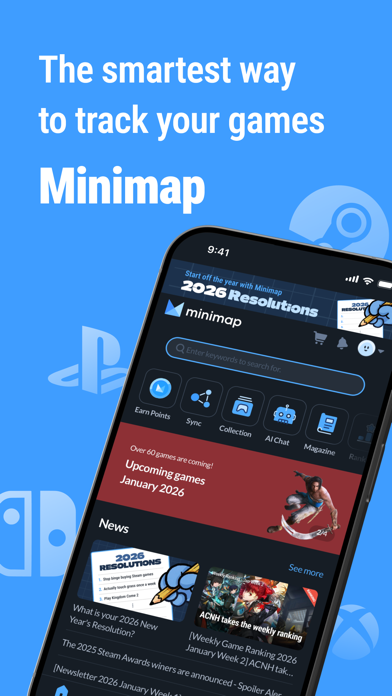 Screenshot #1 pour Minimap: Ultimate Game Tracker