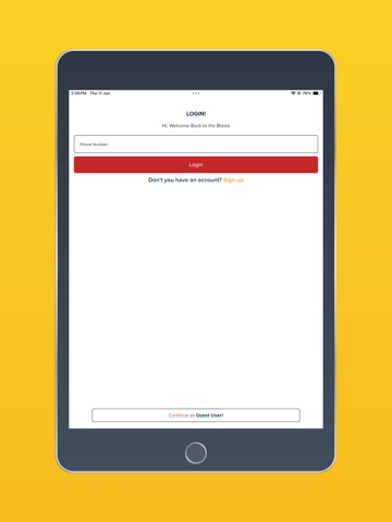 BLASTA Online iPad screenshot