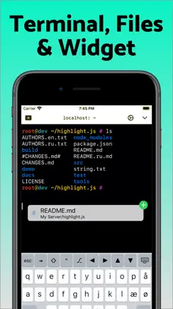 SSH Client - Secure ShellFish iPhone image 2