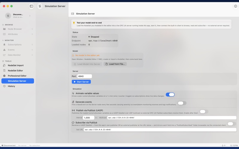 iOPCPlayer screenshot