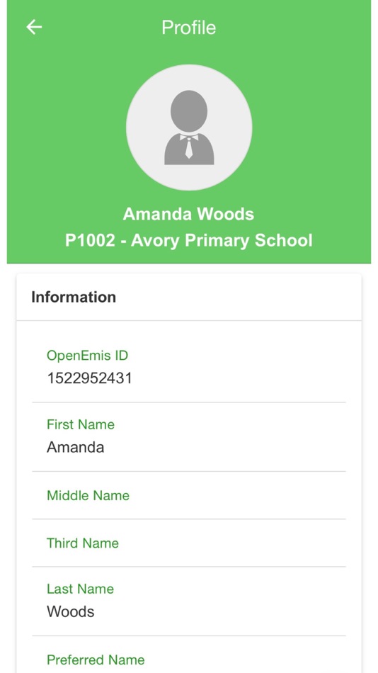 #3. OpenEMIS Staffroom (iOS) Podle: KORD IT Pte Ltd