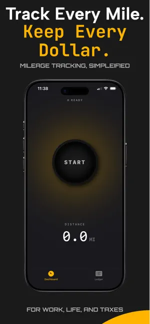 MileFile: Mileage Logger screenshot 1