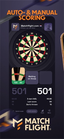 Matchflight Darts iPhone screenshot