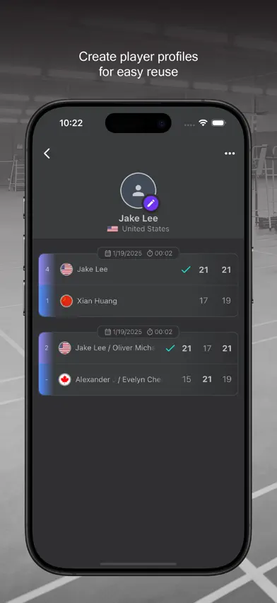 Badminton Scorer Pro screenshot 2