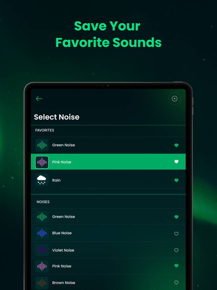 Green Noise App