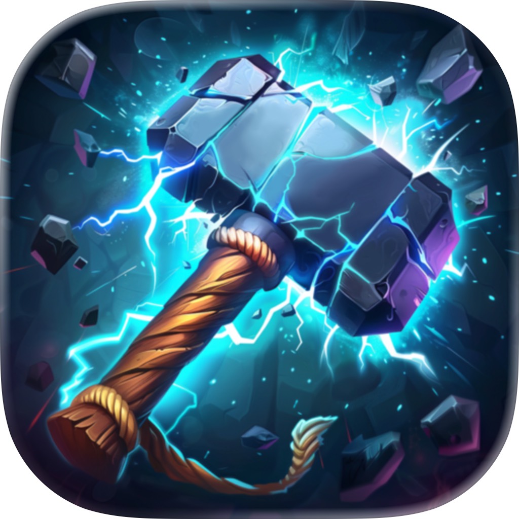 Apple App Store cover for Dungero: Rumble Offline RPG