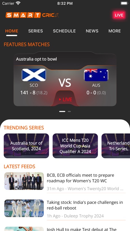 Smart Cricx - Live Score