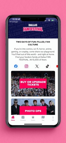 Dallas FAN FESTIVAL screenshot
