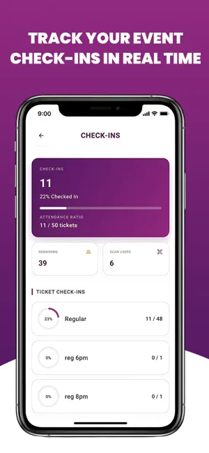 Veetickets - Event Organisers screenshot 3