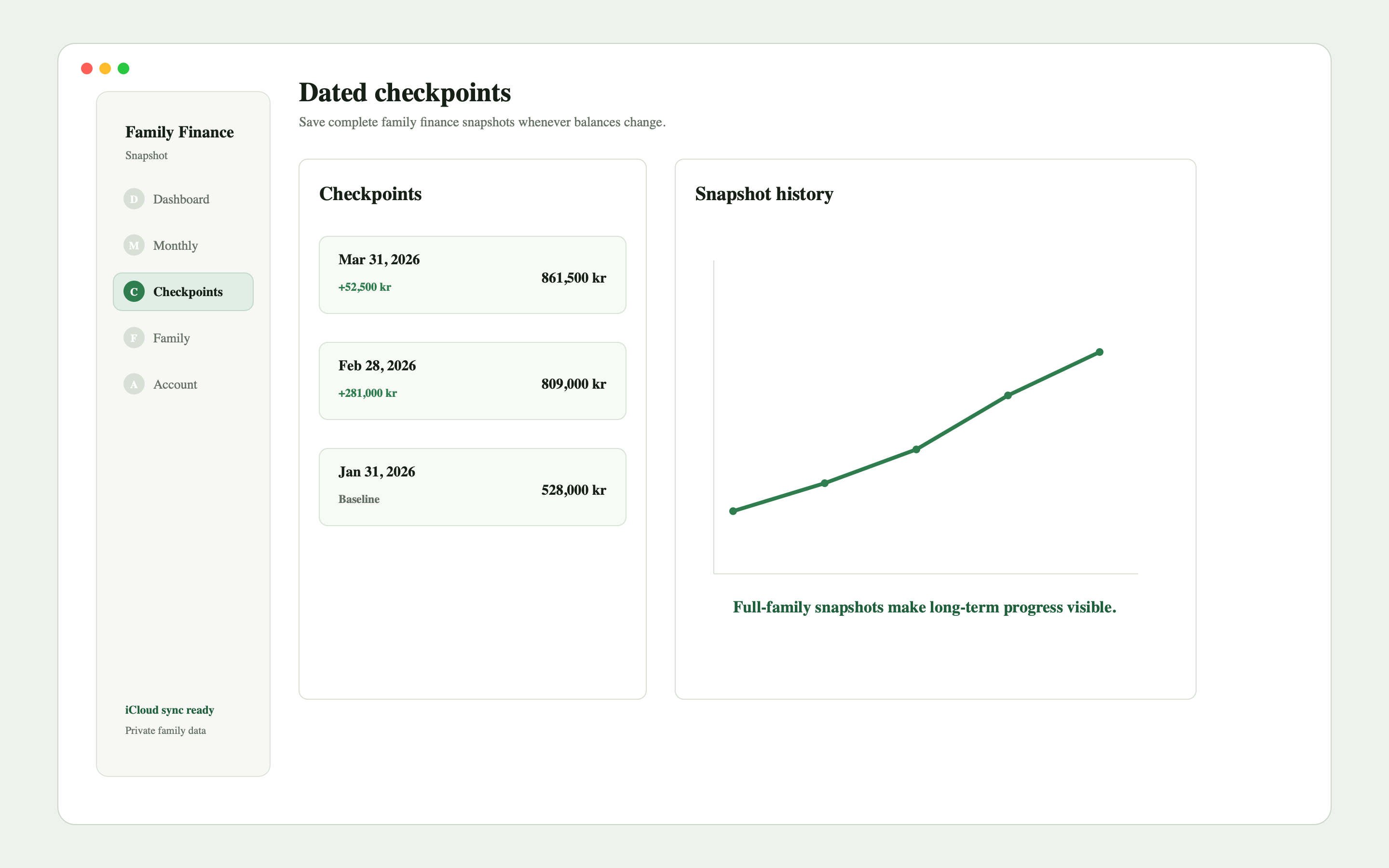 Family Finance Snapshot screenshot 8