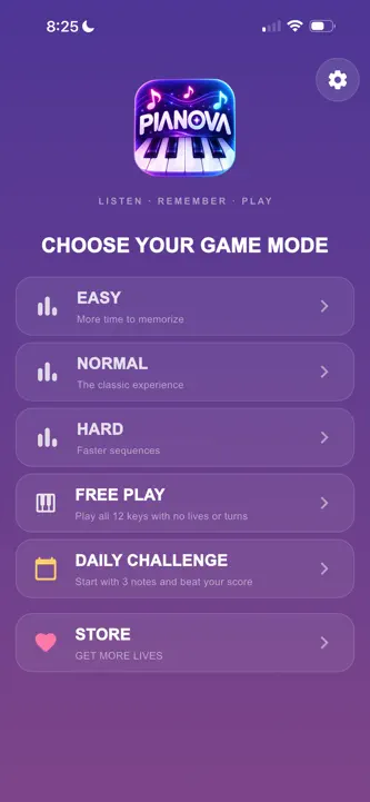 Pianova screenshot 2