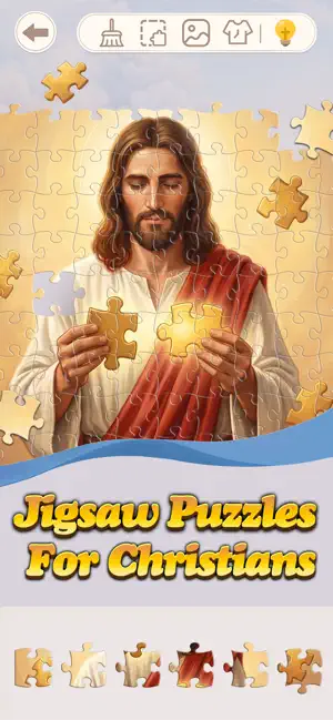 Bible Jigsaw Puzzles-Prayer screenshot 1