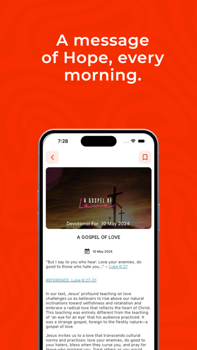 Inspired2Go Daily Devotional Screenshot