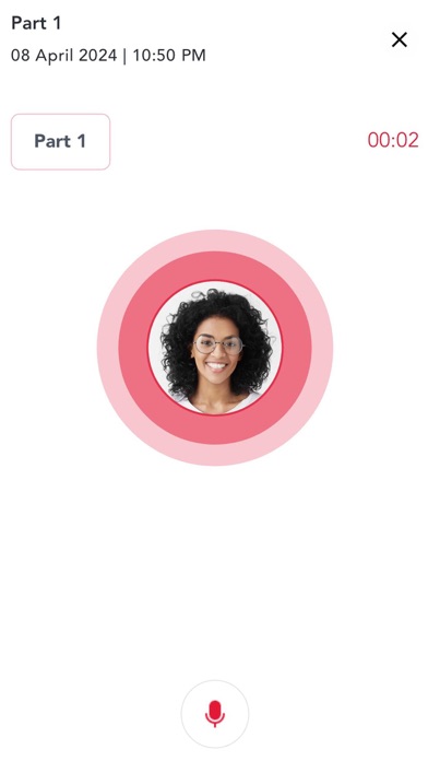Cambri IELTS Speaking Tests Screenshot