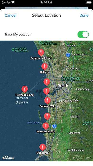 Screenshot #2 pour WA Tide Times