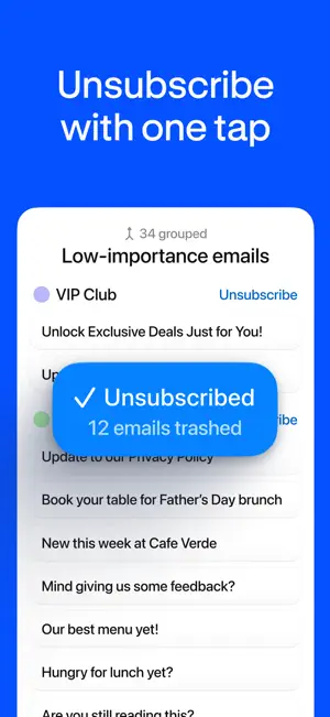 Avec - Clear your inbox in 60s screenshot 4
