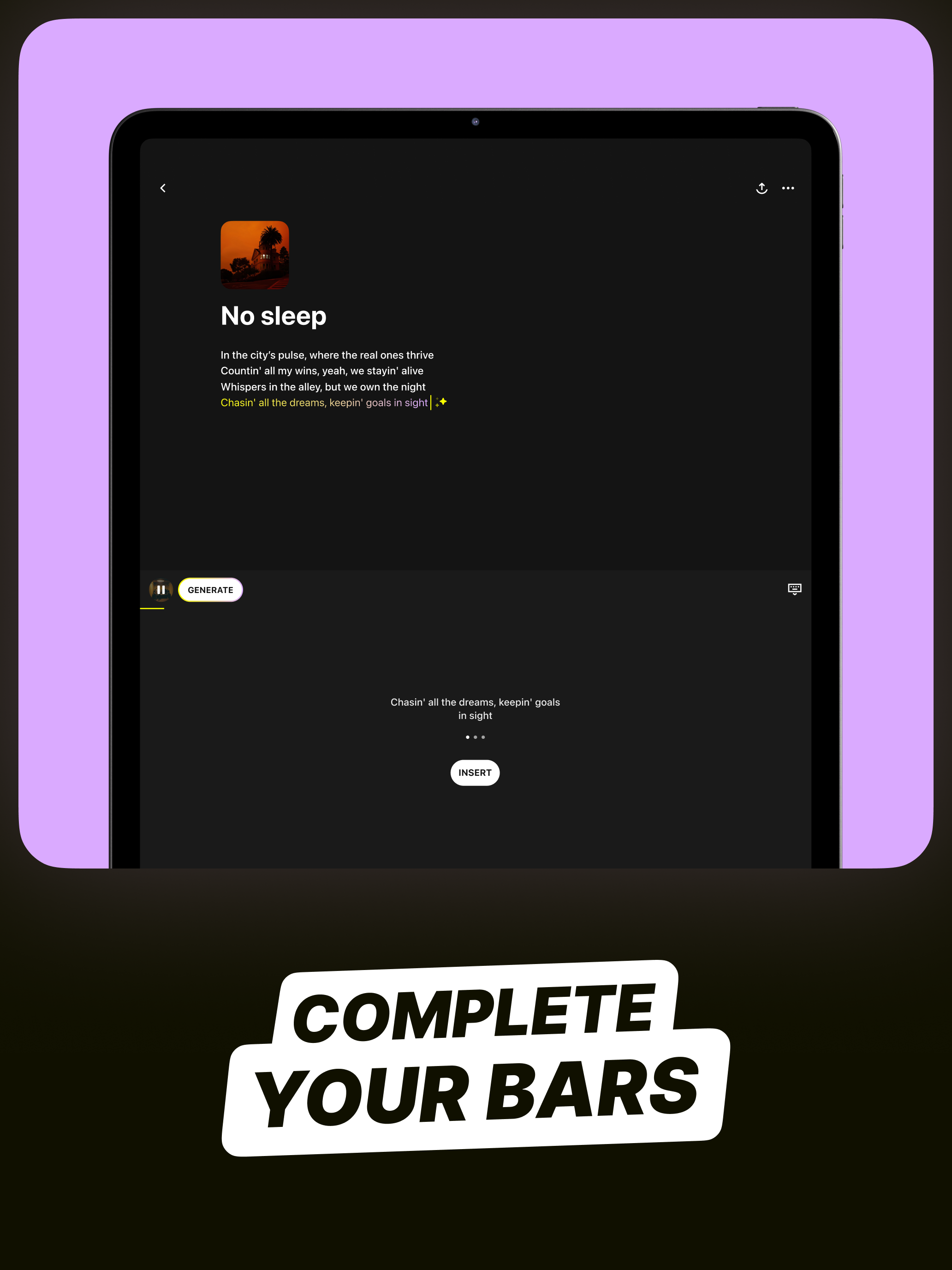 Lyric Studio - Rap Rhyme Maker screenshot 15