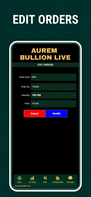 Aurem Bullion. screenshot 4