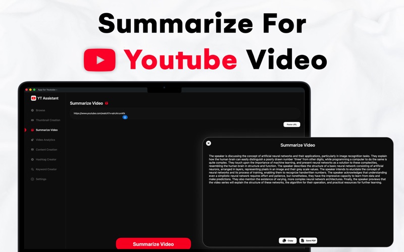App for Youtube ~ iPhone screenshot
