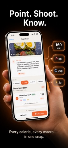 CalorieCue: Calorie Counter Screenshot 1 of 8