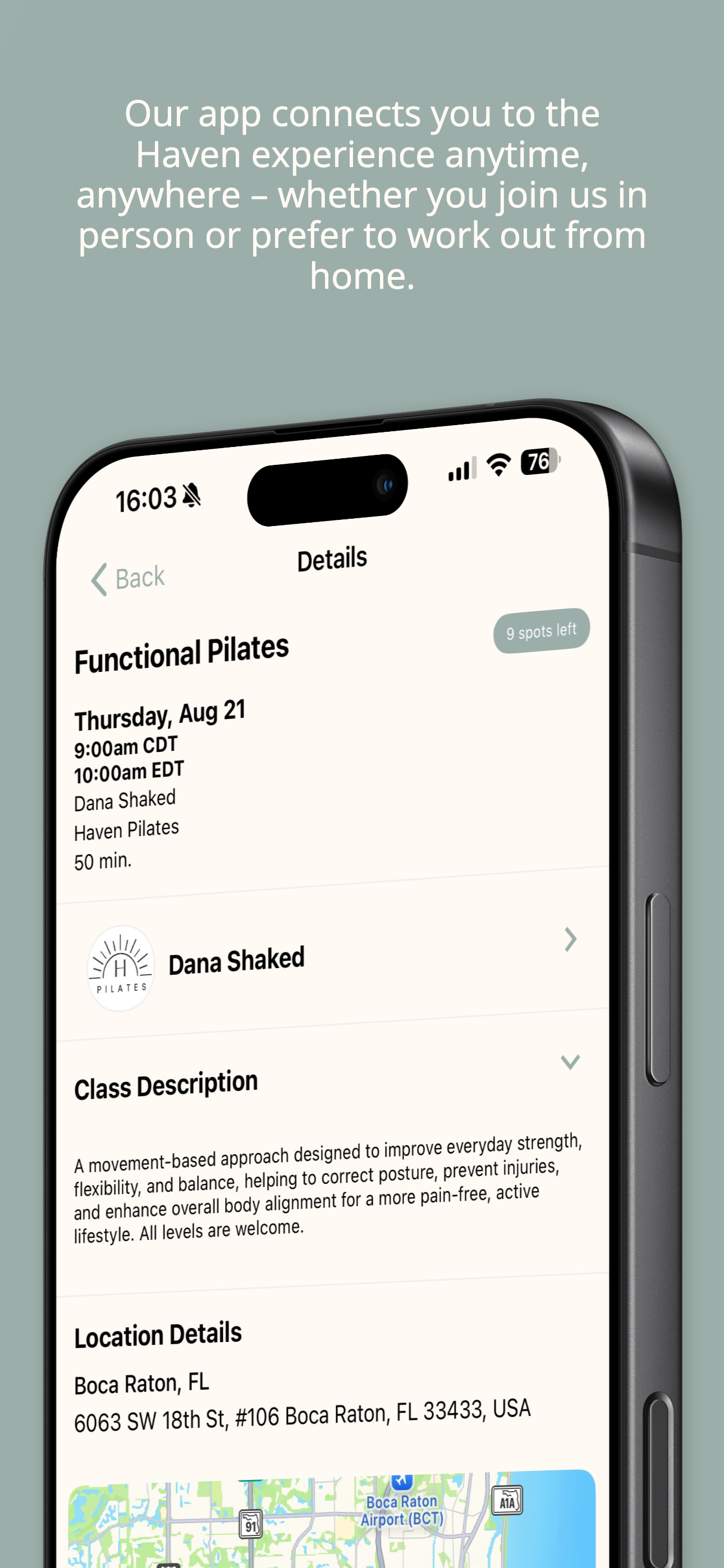 Haven Pilates FL