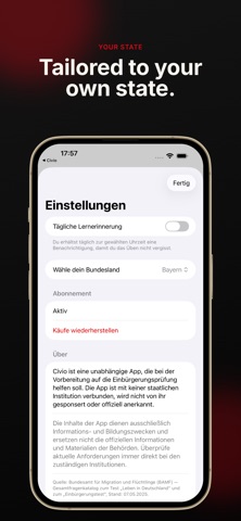Civio: Become German iPhone screenshot